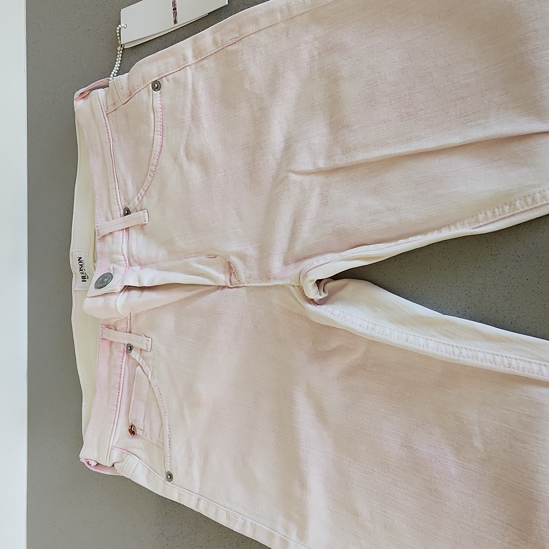 Pale Pink Hudson Jeans